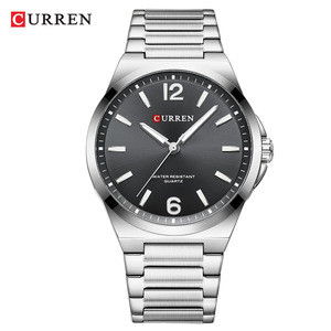 CURREN 8493 Men's Quartz Watch 3ATM Waterproof Steel Strap Wristwatch Fashion Luminous Gift <b>Clock</b> Reloj Hombre - Product Image 5