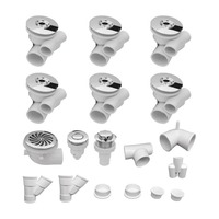Pièces pour baignoire et spa, ensemble complet de composants d'eau pour hydromassage, pièces de plomberie