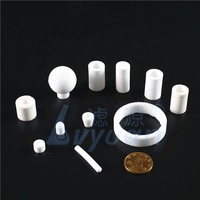 Filtres à disques en plastique PTFE, 4 pièces, résistant aux hautes températures, pour filtres épaissi, tube de ventilation, filtration de liquide