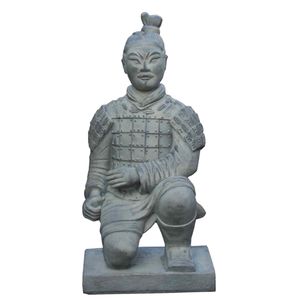 実物大の庭園装飾 天然石 西安戦士像 - Product Image 2