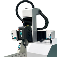 Portable Mini 3030/4040 CNC bois routeur Machine publicité entreprise Restaurant 5KW Max puissance utilisée Servo DSP SYNTEC Mach3