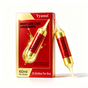 Complément Alimentaire Liquide Oral Herbal pour le Foie Soin Nocturne 60ml 30 Flacons Qualité Alimentaire pour Adultes Soutien Confort du Soir Style de Vie Actif - Product Image 1