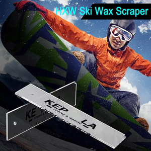 Snowboard sáp <span class=keywords><strong>scraper</strong></span> Acrylic trượt tuyết sáp Remover trượt tuyết cơ sở CLEANER cho thể thao ngoài trời trượt tuyết Snowboard công cụ bảo trì - Product Image 6