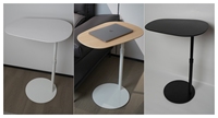 Table basse ADA minimaliste pour salon, avec élévation à vérin à gaz, hauteur réglable, compatible ordinateur portable, design moderne, cadre en MDF et métal