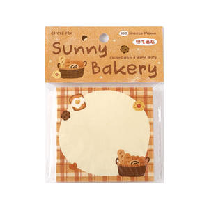 100 hojas/paquete 100 notas adhesivas cálido diario cuaderno estilo crayón ilustración planificador decoración estudio Memo mensaje papel - Product Image 5