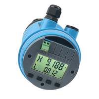 Ultrasonic Level Measurement Transmitter with Plastic LCD Display Water Treatment Industry Instrument 5m 10m 4-20mA Rs485