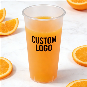 Gobelets en plastique givré à paroi simple de 20 ml et 30 ml, diamètre 90 mm, en PET, pour jus - Product Image 2