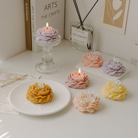 Sojawachs Duftkerzen in Dekorativer Blumenform für Festliche Anlässe - Hochzeit Ostern Muttertag Valentinstag Geschenke