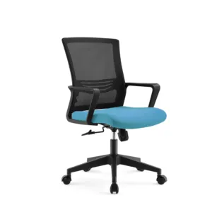 Fábrica venda direta malha tarefa cadeira giratória escritório cadeira para sala de reuniões sillas de oficina