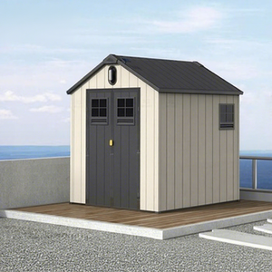 <span class=keywords><strong>Caseta</strong></span> de Jardín de Resina Plástica Ecológica con Piso Incluido, <span class=keywords><strong>Caseta</strong></span> <span class=keywords><strong>para</strong></span> Herramientas de Exterior, a Prueba de Roedores e Impermeable - Product Image 2