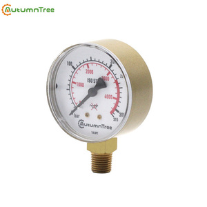 산소 아세틸렌 압력 게이지 블랙 스틸 - Product Image 1