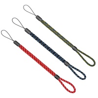 Dragonne personnalisable en nylon et polyester, réglable, pour sport TRD, avec impression jacquard courte, pour poignet, support de téléphone portable