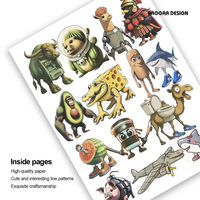 Nouveau Kit de Coloriage Alien Personnalisé 2026 – Livres de Coloriage Artistiques Innovants pour Enfants, Livres de Coloriage de Bandes Dessinées Imprimés