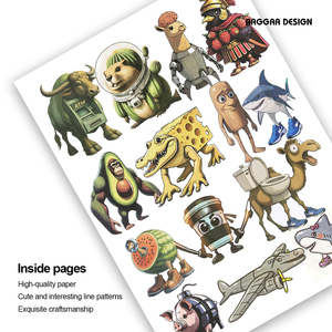 Nouveau Kit de Coloriage Alien Personnalisé 2026 – Livres de Coloriage Artistiques Innovants pour Enfants, Livres de Coloriage de Bandes Dessinées Imprimés - Product Image 4