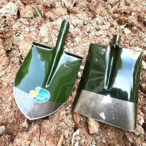 PINSHUN <b>Long</b> <b>Handle</b> Manganese Steel Spade Agricultural <b>Garden</b> Shovel Wood <b>Handle</b> 35cm Blade Green Color <b>for</b> Outdoor Farm <b>Tools</b> - Product Image 4
