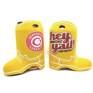 Wholesale Neoprene Beer Bottle Can Cooler Bags Boot-Shaped <b>Shoes</b> and Cowboy Boot Stubby Holders - Product Image 2