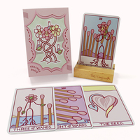 Cartes de Tarot à Jouer en Papier Recyclable avec Impression de Logo Personnalisé, Dorure à Chaud et Guide