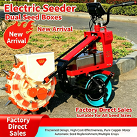 Nouvelle semoir-plantoir de maïs 60V avec assistance par batterie lithium et moteur, entièrement automatique, pour usage agricole (maïs, soja, sorgho)