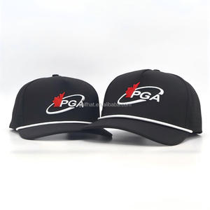 Gorra de Golf Personalizada con Logotipo Bordado en 3D, Impermeable, de Poliéster, con 5 Paneles, Gorras con Orificios Cortados con Láser, Gorra de Béisbol Deportiva de Alta Calidad - Product Image 3