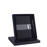 Carnets de notes à clip en cuir de luxe personnalisé de style personnalisable agenda personnalisé à boutons-pression magnétiques