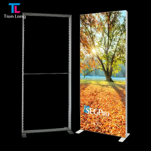 Caja de iluminación Led de aluminio de extrusión de tela TianLang, caja de luz LED SEG, caja de luz para cabina de exhibición de 85mm, cajas de luz publicitarias - Product Image 5