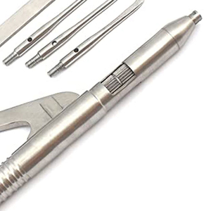 Instrument dentaire de retrait de couronne, outil manuel réutilisable en acier inoxydable pour traitement clinique et procédure orale, couronne dentaire - Product Image 6