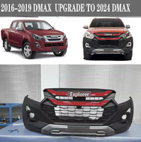 2024 nouvelle calandre pour DMAX 2012-2019 Kit de carrosserie de Conversion ABS avec accessoires de pare-chocs grilles de voiture mise à niveau calandre
