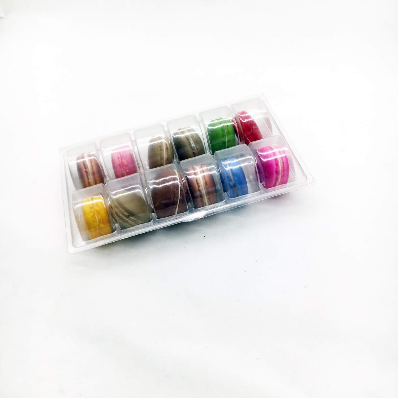 Customized Plastic Clam Shell Packaging Plastic Tray food grade