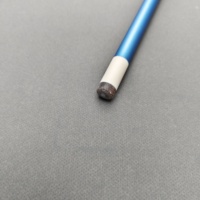 Yüksek kalite toptan fiberglas bilardo bilardo ıstakası 12.5mm İpucu 1/2 ortak amerikan havuzu için 148cm standart uzunluk