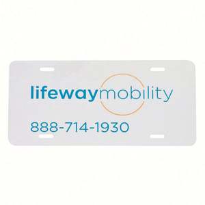 Cornice per Targa Auto in Metallo Goffrato di Alta Qualità, Decorativa in Latta - Product Image 2