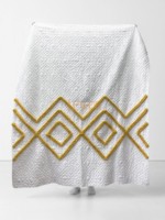 Ensemble de literie 3 pièces en microfibre matelassée unie avec garnissage en polyester, écologique et léger
