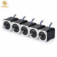 Moteur pas à pas bipolaire OEM 42HB-60L Nema17, 60 mm, 11 kg.cm, 2,5 A, 1,8°, câble 4 fils pour extrudeuse d'imprimante 3D