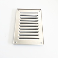 Custom made aluminum air vent cover for wall side