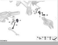 Bras de suspension avant gauche en alliage d'aluminium de haute qualité pour G20 G28 OE 31106879547 Neuf Garantie 12 mois