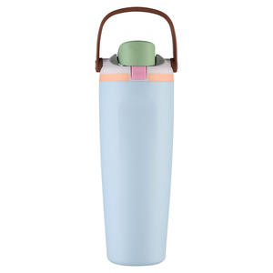 Owa Bouteille d'eau sportive de 30 oz en acier inoxydable, isolée, réutilisable, double gobelet pour activités de plein air - Product Image 5
