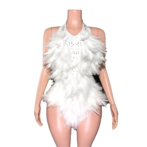 จั๊มสูทเข้ารูปยืดหยุ่นเซ็กซี่สำหรับผู้หญิงเต้นรำแคทวอล์คดาว - Product Image 2