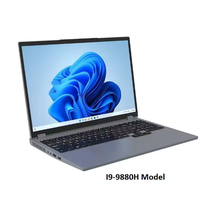 Ordinateur portable de jeu de 16,1 pouces, processeur Core I9 10885H I7-10750H GTX 1650 4G 1920x1080 144Hz Ultrabook Win11, ordinateur portable pour joueurs