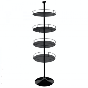 Oferta Especial: Estantería Giratoria Flotante de Doble Cara con Ruedas para Exhibición de Productos en Baños, Supermercados, Cocinas y Farmacias - Product Image 1