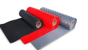 Juego de alfombrillas de goma resistentes para todo tipo de clima de 4 piezas Artes Basics con forro de carga para automóviles, SUV y camiones - Product Image 4