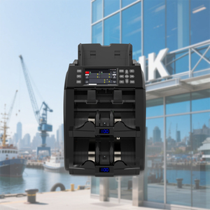 Máquina Clasificadora de Dinero Multimoneda de Grado Bancario con Pantalla Táctil a Color HD de <span class=keywords><strong>5</strong></span> Pulgadas y Detección de Billetes Encajados, Nuevo Diseño - Product Image 4