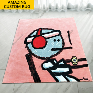Tapis découpés sur mesure en gros pour la prière et la salle de bain, logo, numéro de modèle - Product Image 2