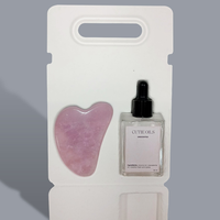 Boîte en pulpe moulée sur mesure, écologique, avec poignée, pour l'emballage des produits de soins personnels