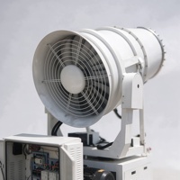 Canon à brume d'eau robuste de 40 m avec performance de pulvérisation stable pour le refroidissement des ateliers industriels