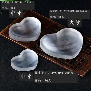 Cuenco <span class=keywords><strong>de</strong></span> cristal <span class=keywords><strong>de</strong></span> selenita DIY con forma <span class=keywords><strong>de</strong></span> corazón, soporte marroquí para cristales, para sanación y recarga, limpieza <span class=keywords><strong>de</strong></span> cristales, piedras, brujería - Product Image 3