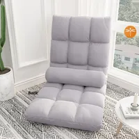 Meubles de maison en tissu modernes, lit pliant confortable pour dortoir, tabouret avec dossier, chaise paresseuse sans pieds, canapé tatami, salon