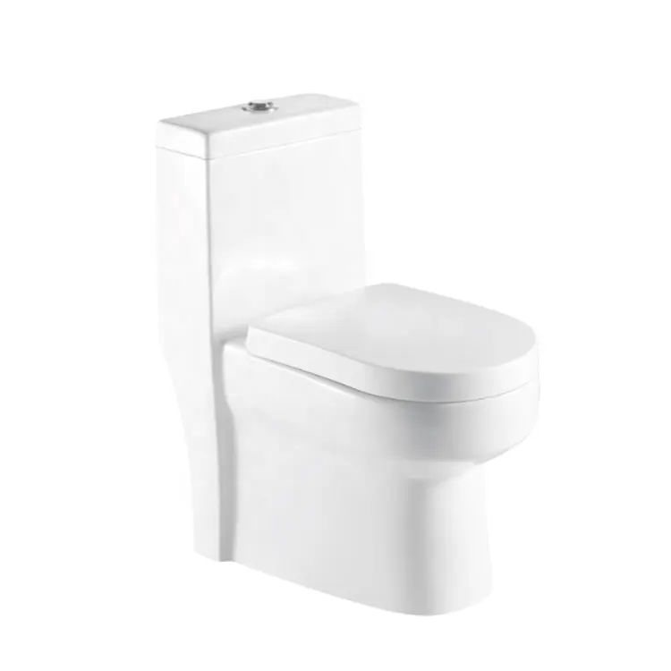 Gx1017 Porcelain Siphonic S-Trap 300Mm Floor Mounted Toilet One Piece Wc Water Closet Flush Western Models With Price toilet