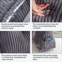 2023 Hot Sale Solid Pattern Großes dreieckiges Kopfteil Keil Bettruhe Lese kissen Kissen mit Rückenlehne Position ierungs stütze