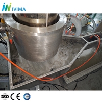 Machine en plastique de granulateur de PVC de PE pp avec le moteur de composants de noyau et le PLC pour la ligne et la granulation en plastique de pelletisation