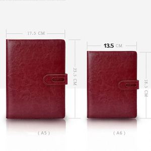 สมุดโน้ตปกแข็งคุณภาพสูงแบบขายส่ง ขนาด A5 A4 แบบใบหลวม พิมพ์ลายตามสั่ง - Product Image 3