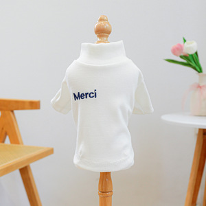 PETCIRCLE Ropa para Mascotas de Primavera y Otoño, Ropa para Perros Pequeños, Cachorros y Gatos, Camiseta con Letras - Product Image 5